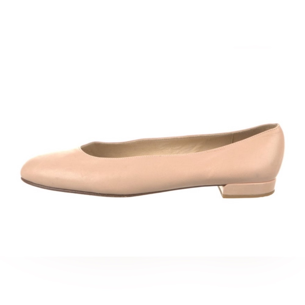 Stuart Weitzman pink ballet flats